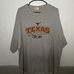 Vintage Texas Longhorns Graphic Tee | Foot Locker Team Edition | Gray | Size XXL
